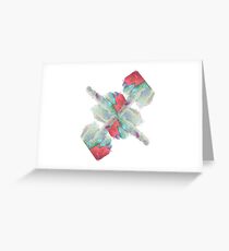 Aladdin Sane Middle Finger Greeting Card