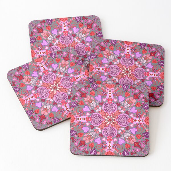 Item preview, Valentines on Cool Gray designed and sold by MamaODea.