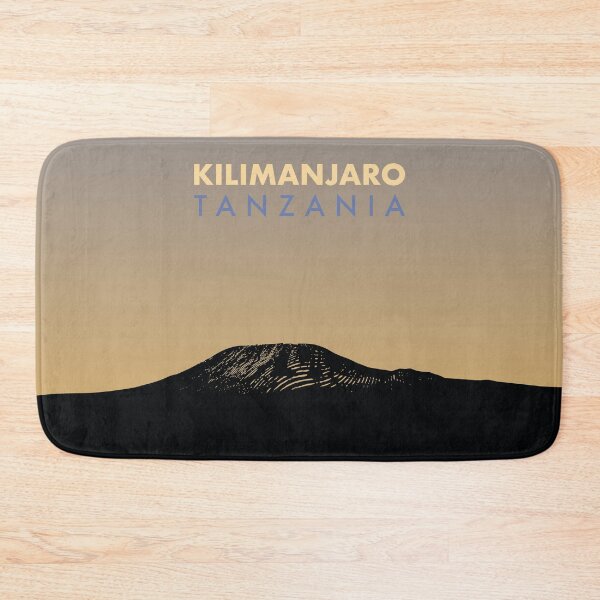 Item preview, Mount Kilimanjaro Silhouette Art - Tanzania Gift designed and sold by PilgrimageShop.
