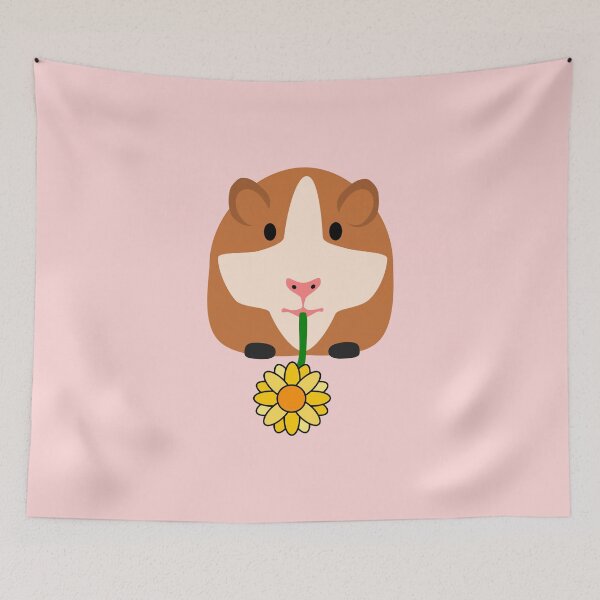 Item preview, Guinea Pig Eating A Dandelion.  designed and sold by WoldsLincs.