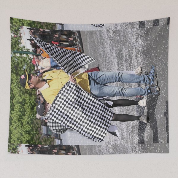 Item preview, r2684 / 4  Légende du Carnaval - Finition 2021 / " Commissaire de Course au départ  ! " (c)(t) Olavia-Olao Okaio Créations designed and sold by o.okaïo.