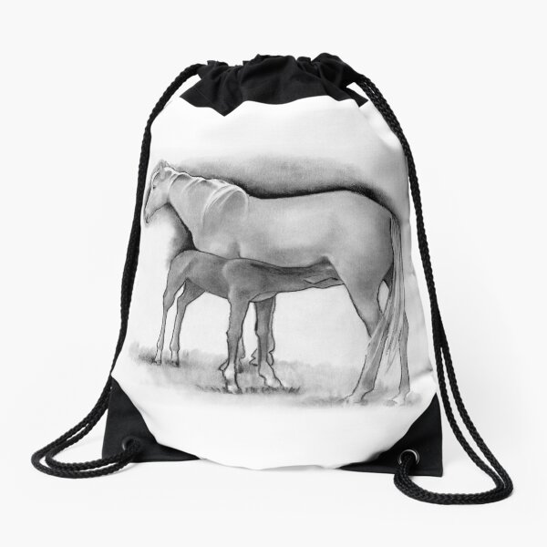 Mochilas Saco Caballo En L C3 A1piz Redbubble