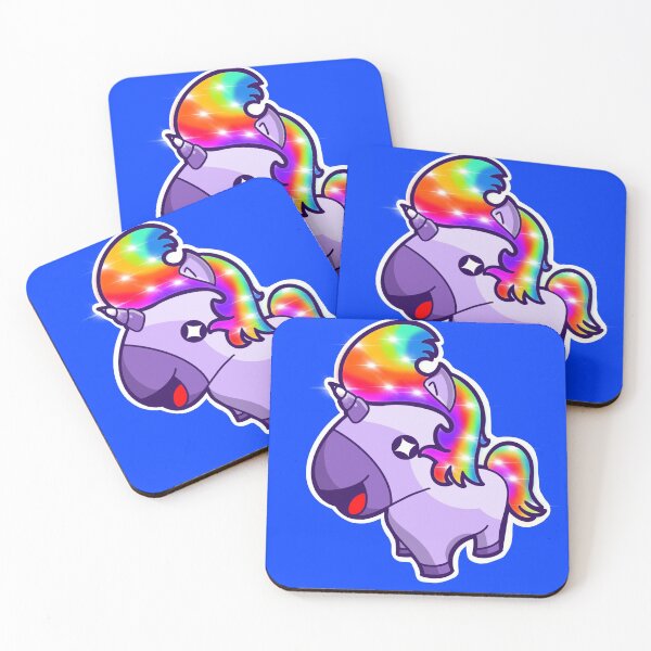 Item preview, Pompadour Kawaii Unicorn designed and sold by KessenCreates.