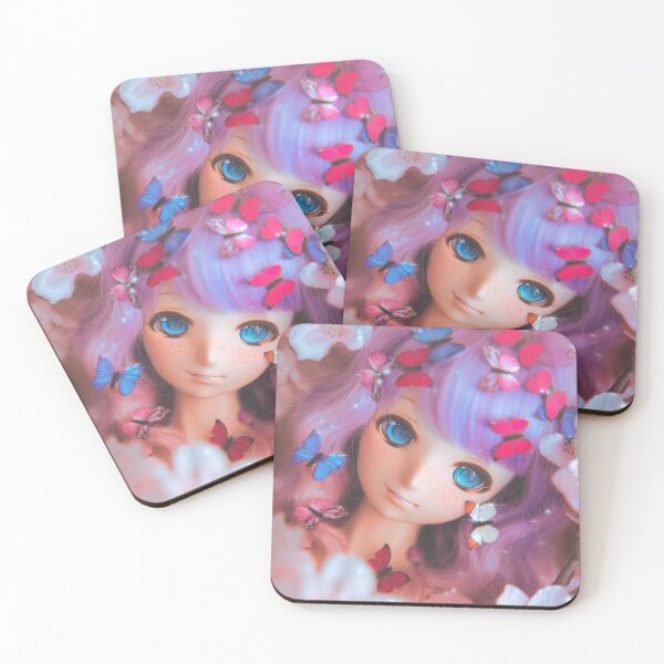 Item preview, Flower clouds (A) · Melocoton designed and sold by orchiddolls.