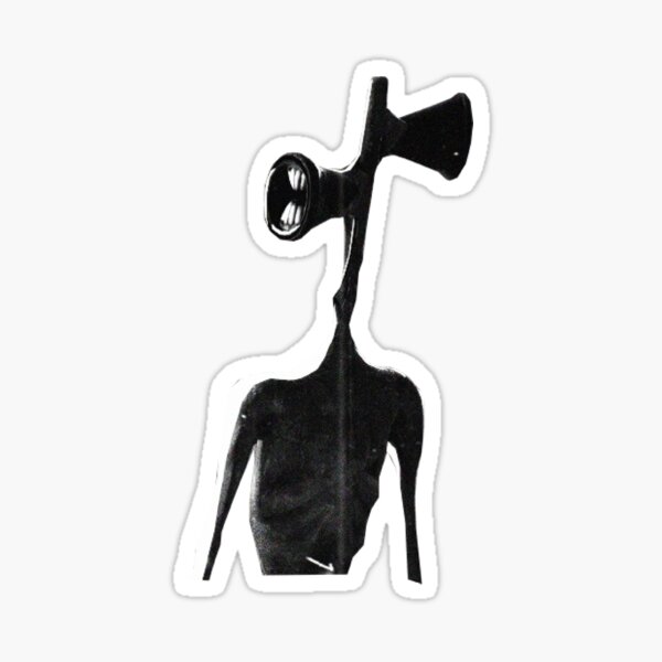 Siren Head Sticker For Sale By Kindawavy Redbubble