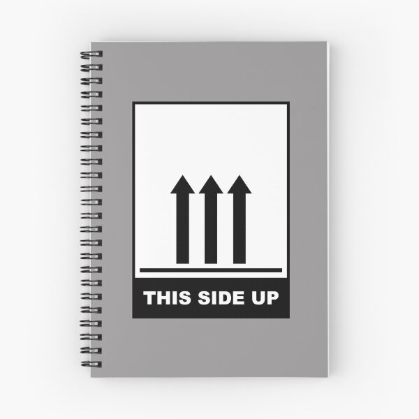 Item preview, This side up (3 arrows, black) label sticker sign designed and sold by SolidEarthArt.