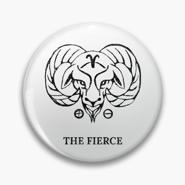 Item preview, Aries Zodiac Sign The Fierce designed and sold by LadyZodiac.
