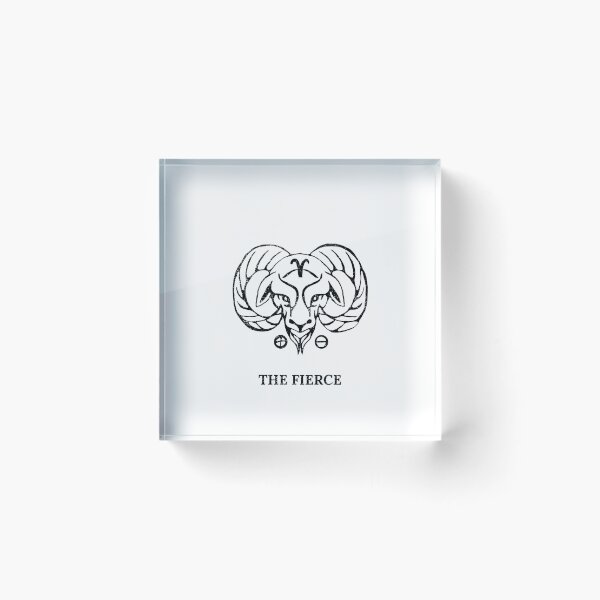 Item preview, Aries Zodiac Sign The Fierce designed and sold by LadyZodiac.