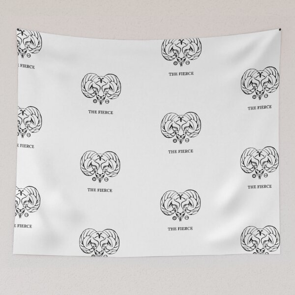 Item preview, Aries Zodiac Sign The Fierce designed and sold by LadyZodiac.