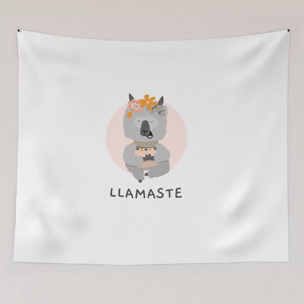 Item preview, Llamaste yoga pose designed and sold by Tfeefuntshirts.