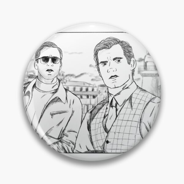Item preview, Man From U.N.C.L.E Sketch designed and sold by Sophie Miles.