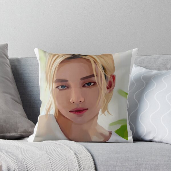 Artikelvorschau, Hyunjin blondes Haarporträt entworfen und verkauft von Lauc6.