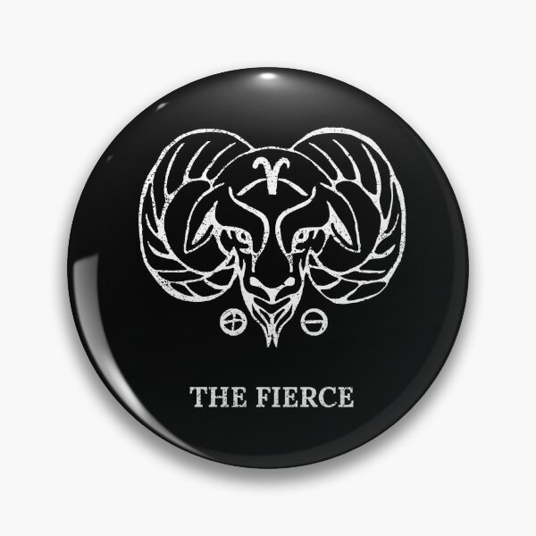 Item preview, Aries Zodiac Sign The Fierce designed and sold by LadyZodiac.