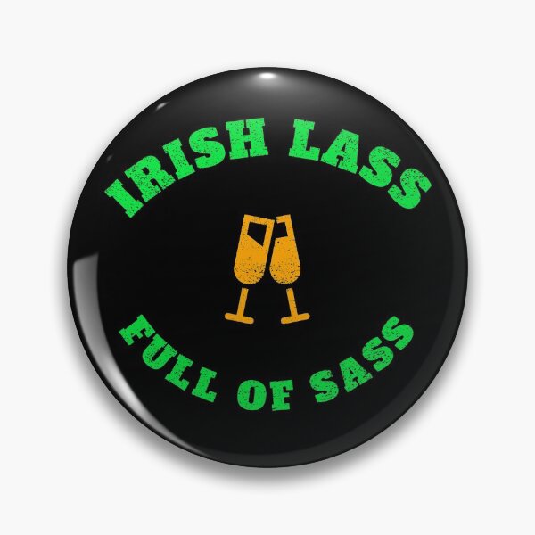 Item preview,  Irish Lass Full Of Sass designed and sold by DARBOL-DESIGN.
