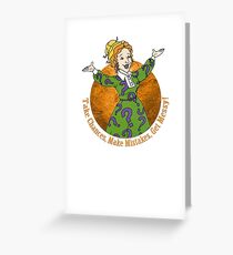 With The Frizz? Greeting Card