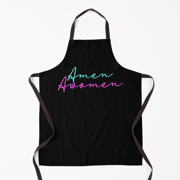 Item preview, Amen Awomen Turquoise And Pink Gender Equality designed and sold by Paulina Vanlife.