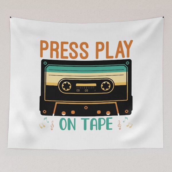 Item preview, Press Play On Tape designed and sold by mteehut.