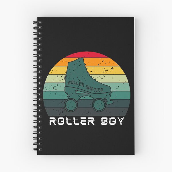 Item preview, Vintage Roller Skating Roller Boy retro colors Birthday Gift designed and sold by GBDesigner.