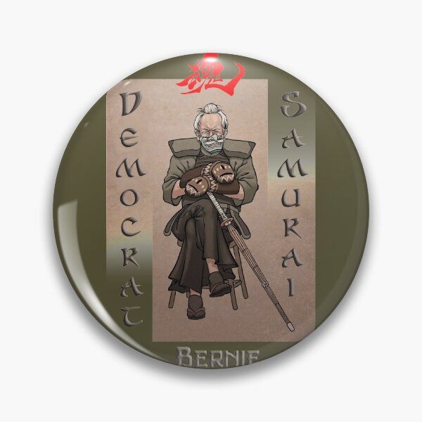 Item preview, Samurai Bernie - US Democrat Biden designed and sold by Zanshin-Art.