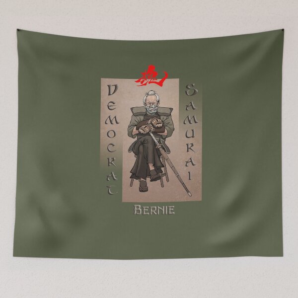 Item preview, Samurai Bernie - US Democrat Biden designed and sold by Zanshin-Art.