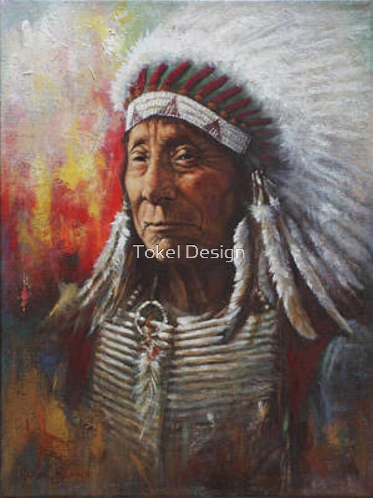 Disover Famous Native Americans Portrait |native american Premium Matte Vertical Poster
