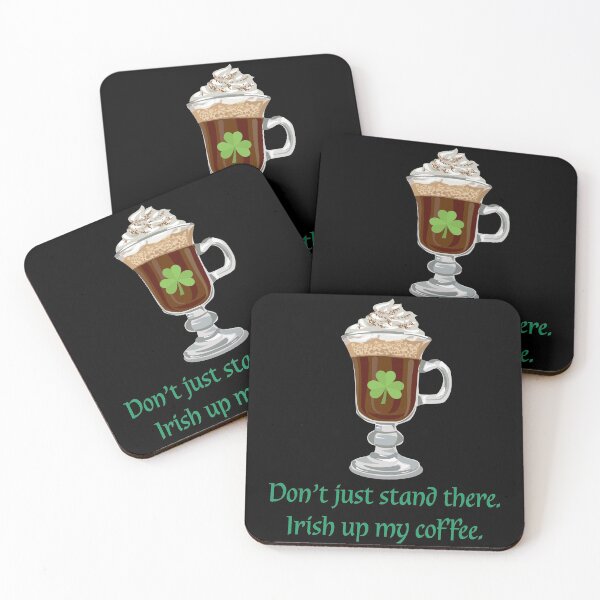 Item preview, St Patrick's Day Irish Coffee designed and sold by MrE-Tees.