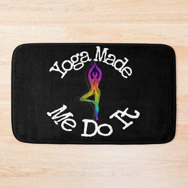 Item preview, Yoga made me do it shirt for girls, yoga made me do it phone cases, yoga made me do it duffle bag, yoga made me do it makes, yoga made me do it water bottle, yoga made me do it leggings   designed and sold by Poussyarts.