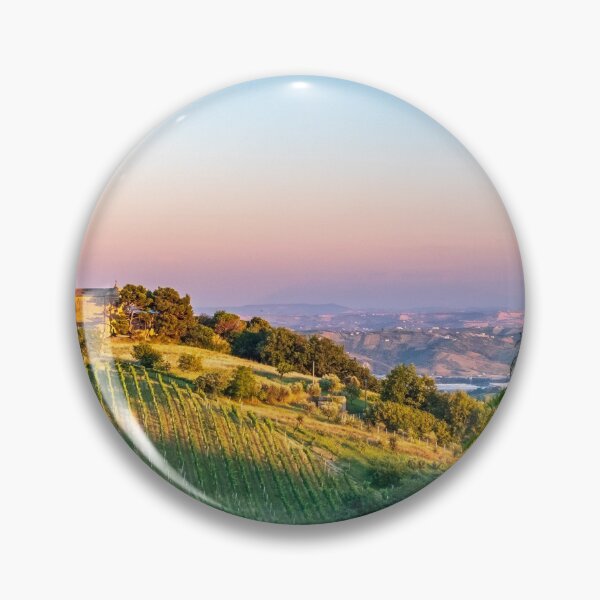 Item preview, Beautiful sunset on the countryside of Marche in a summer evening designed and sold by zakaz86.