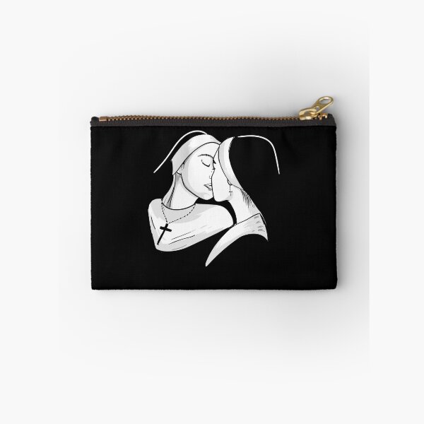 Item preview, Lesbian Kiss Nun Bondage Satanic Bdsm designed and sold by MagicFireGhost.
