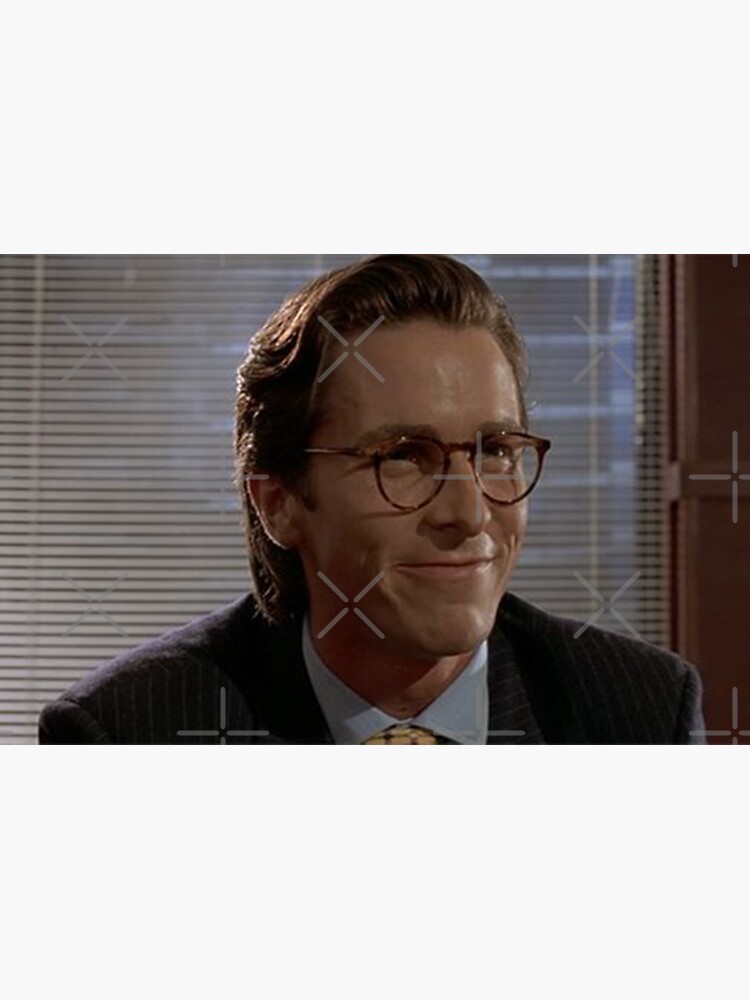 Patrick Bateman Impressive Very Nice - American Psycho | Sticker