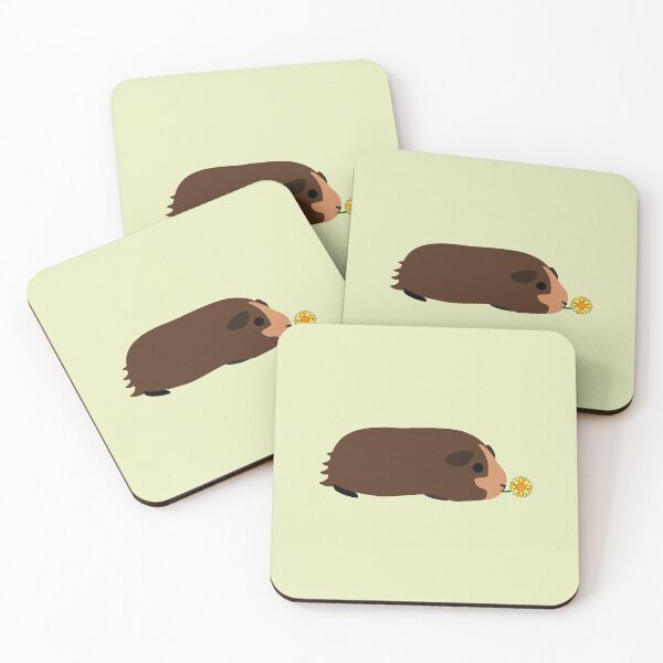Item preview, Cookie The Guinea Pig Eating A Dandelion.  designed and sold by WoldsLincs.