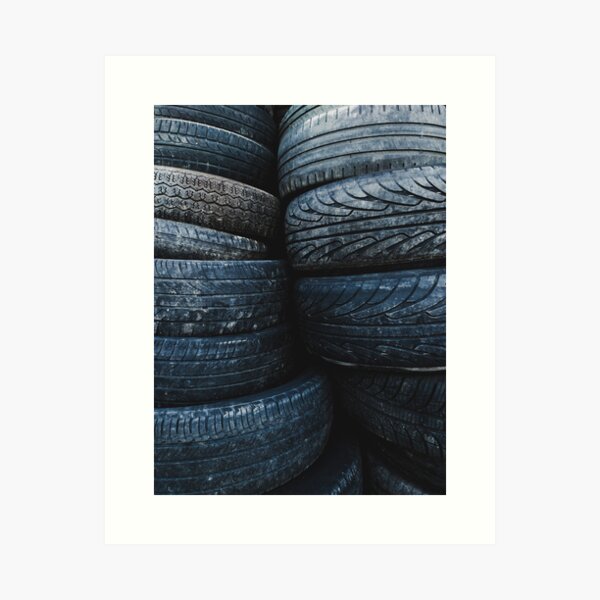 Item preview, Used Tyres In A Pile designed and sold by mooonthemoon.