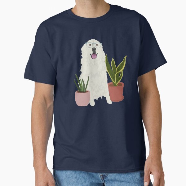Item preview, Great Pyrenees Houseplants Pattern  designed and sold by KantstandyaC.