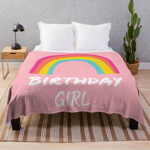 Item preview, Rainbow Birthday Girl. Perfect gift for the birthday girl! designed and sold by Kipcio.