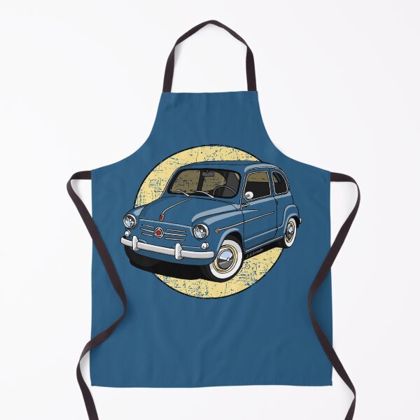 Item preview, My drawing of the popular Italian utility vehicle with a yellow background designed and sold by designjaag.