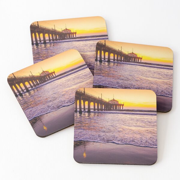 Item preview, Manhattan Beach Pier at Sunset designed and sold by Fernando Margolles.