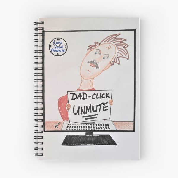 Item preview, DAD - CLICK UNMUTE designed and sold by DETalas.