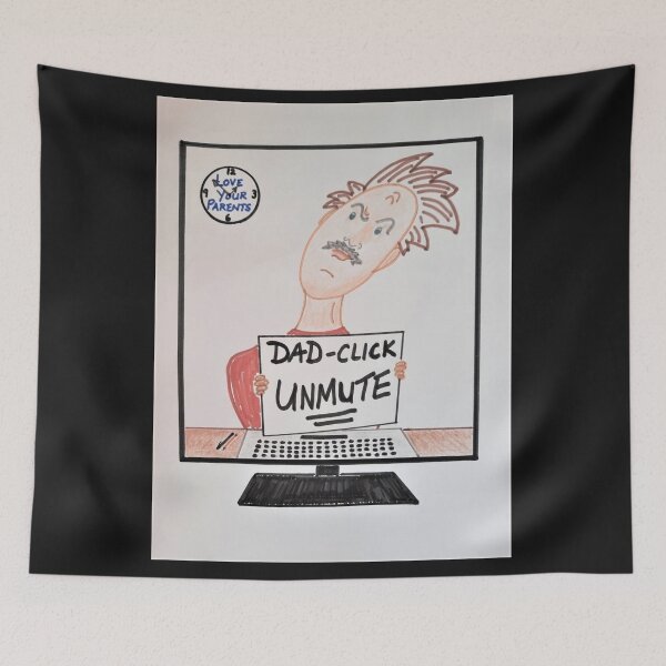 Item preview, DAD - CLICK UNMUTE designed and sold by DETalas.