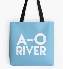 A-O River! Tote Bag