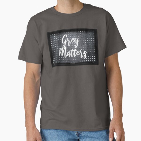 Vista previa del artículo con la obra «Grey Matters cartel luminoso», diseñado y vendido por achoprop.