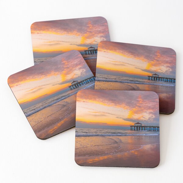 Item preview, Manhattan Beach Pier at Sunset designed and sold by Fernando Margolles.