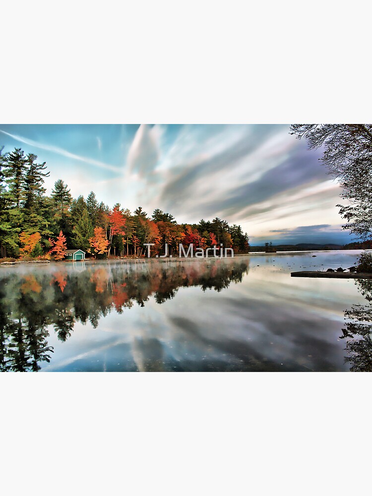 "Highland Lake Bridgton, Maine" Sticker for Sale by ruralguy Redbubble