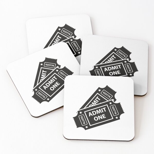 Item preview, Admit One Movie Ticket Print designed and sold by Auto-Prints.