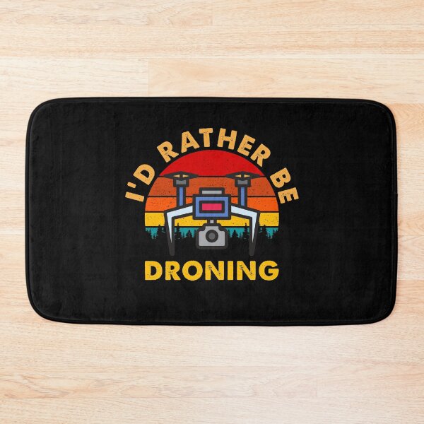 Item preview, I'd Rather Be Droning Quadcopter Pilot FPV Drone Vintage designed and sold by trendo.