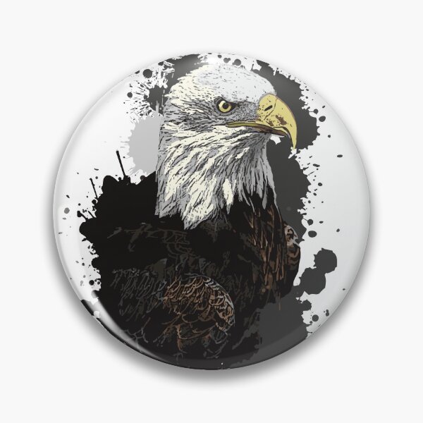 Item preview, Beautiful Bald Eagle Illustration designed and sold by Soumita.