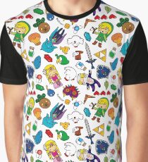 Cute Legend of Zelda pattern!!! Graphic T-Shirt