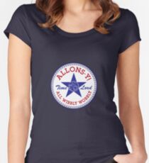 Allons-y! Women's Fitted Scoop T-Shirt
