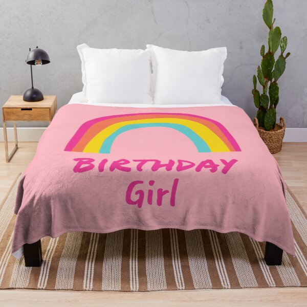 Item preview, Rainbow Birthday Girl. Perfect gift for the birthday girl! designed and sold by Kipcio.