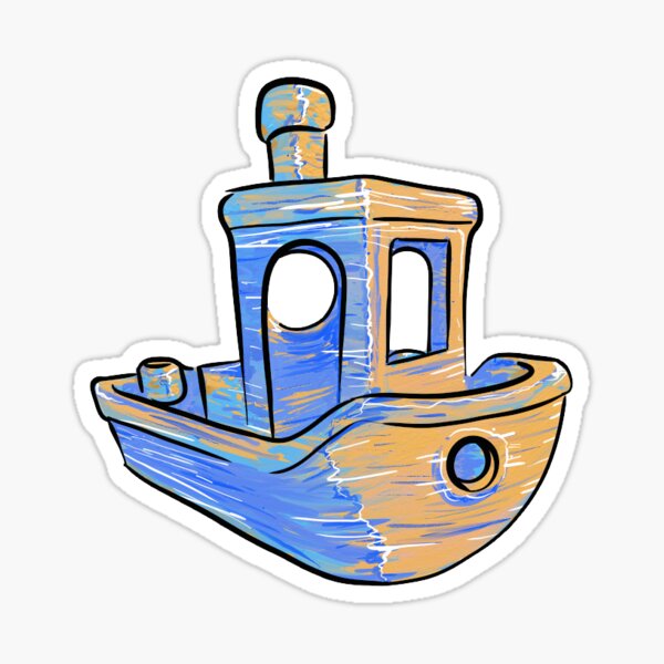 Benchy Sticker