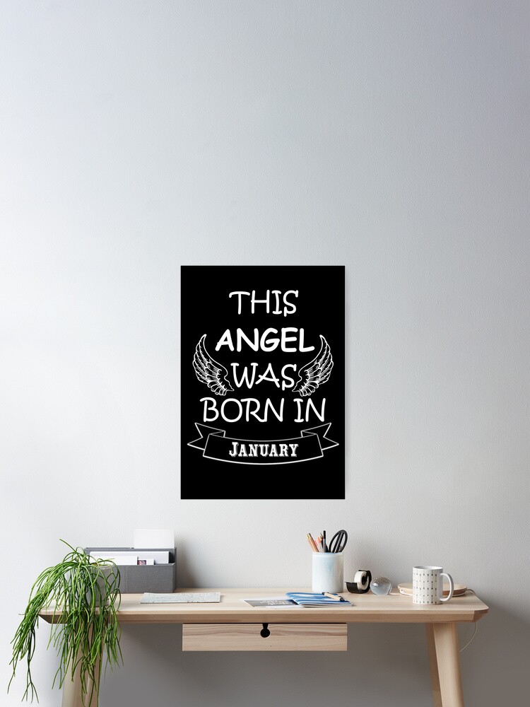 This angel was born in january